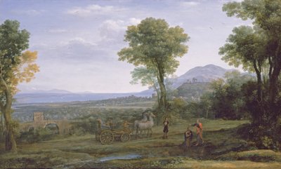 Paysage avec Saint Philippe baptisant l