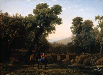 La fuite en Égypte - Claude Lorrain (1600 82)