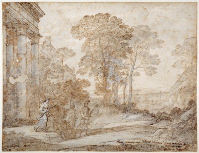 La rencontre entre Vénus et Énée, vers 1678 - Claude Lorrain