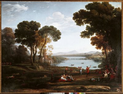 Paysage avec des figures dansantes - Claude Lorrain