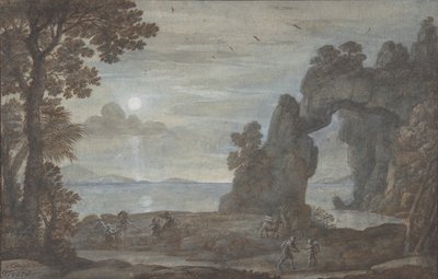 Vue côtière avec Persée et l