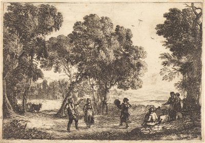 Danse Sous les Arbres - Claude Lorrain