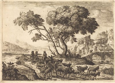 Départ pour les champs - Claude Lorrain