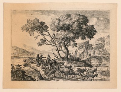 Départ pour les champs - Claude Lorrain