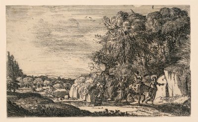 Fuite en Égypte - Claude Lorrain