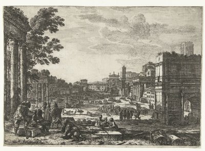 Forum Romain à Rome - Claude Lorrain