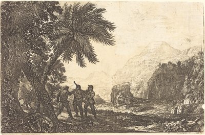 Paysage avec brigands - Claude Lorrain