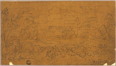 Paysage avec ville fortifiée - Claude Lorrain