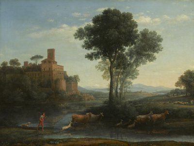 Paysage avec le voyage de Jacob - Claude Lorrain