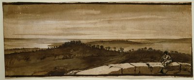 Panorama depuis le Sasso - Claude Lorrain