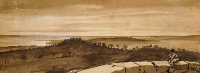 Panorama depuis le Sasso - Claude Lorrain