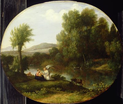 Repos pendant la fuite en Égypte, 1646 - Claude Lorrain