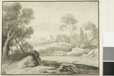 Scène de Rivière - Claude Lorrain