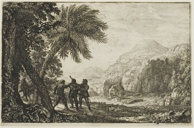 Scène de brigands - Claude Lorrain
