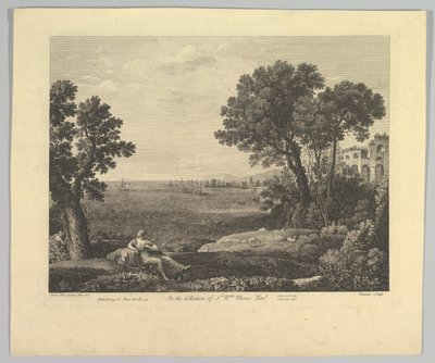Paysage marin avec Bacchus et Ariane - Claude Lorrain
