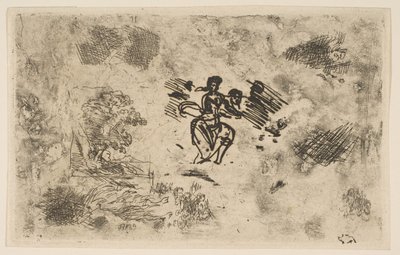 Femme assise et autres croquis - Claude Lorrain