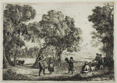La danse champêtre - Claude Lorrain