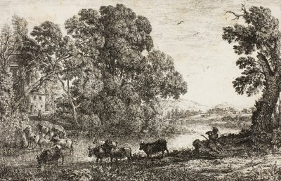 Le vacher, 1636 - Claude Lorrain