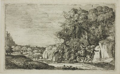 La fuite en Égypte - Claude Lorrain