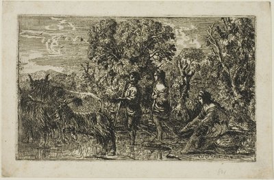 Le gué - Claude Lorrain