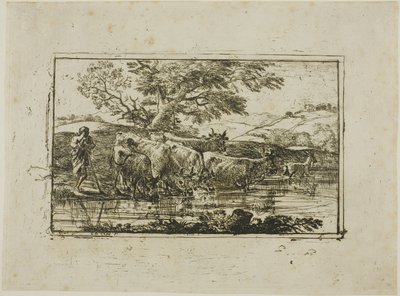 Le troupeau à l