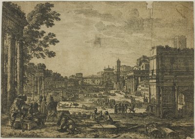 Le Forum Romain - Claude Lorrain