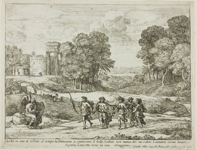Le Temps, Apollon et les Saisons - Claude Lorrain