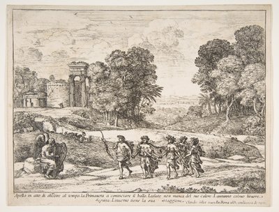 Le Temps, Apollon et les Saisons, 1662 - Claude Lorrain