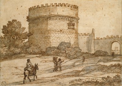 Tombe de Cecilia Metella - Claude Lorrain