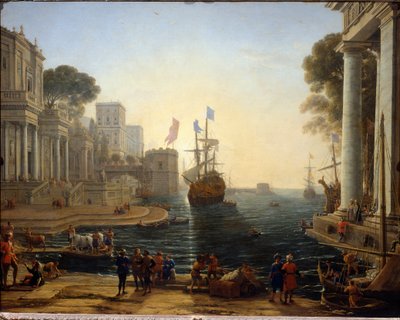 Ulysse présente Chryséis à son père - Claude Lorrain