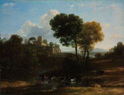 Villa dans la Campagne romaine - Claude Lorrain