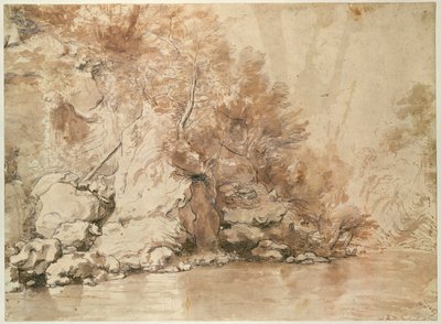 Étude pour un paysage - Claude Lorrain