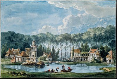 Vue du jardin, de 