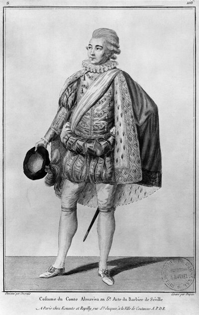 Comte Almaviva, illustration de l