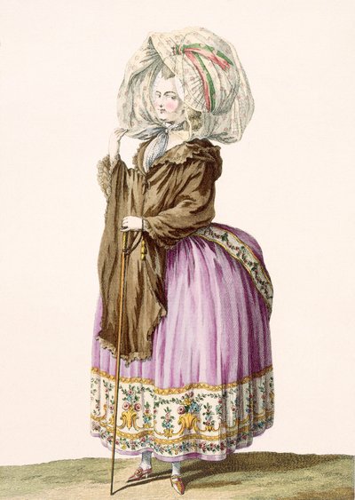Polonaise, gravée par Voysard, planche no.84 de 