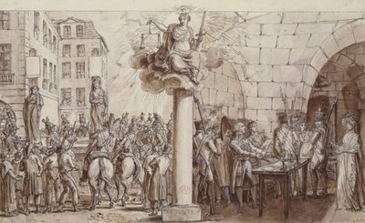 La veuve Morin et sa fille Angélique Delaporte à la Conciergerie et punies d