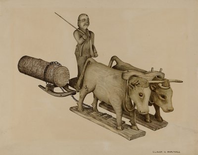 Transport de bois - Claude Marshall