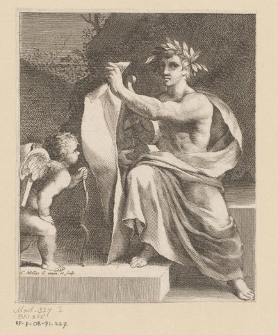 Apollon avec un amour (Page de titre pour : François Tristan l