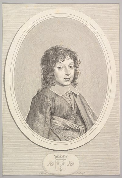 Armand de Bourbon, prince de Conti - Claude Mellan