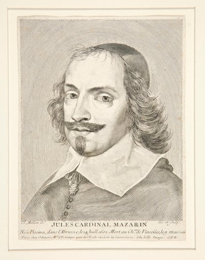 Cardinal Jules Mazarin (1602-1661) - Claude Mellan