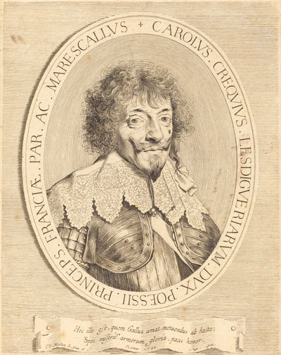 Charles I de Créqui, Duc de Lesdiguières - Claude Mellan