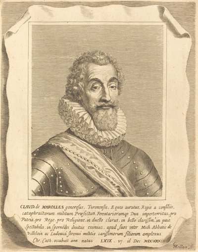 Claude de Marolles - Claude Mellan