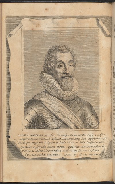 Claude de Marolles - Claude Mellan
