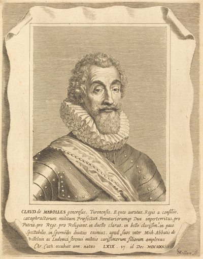 Claude de Marolles - Claude Mellan