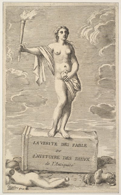 Figure féminine - Claude Mellan