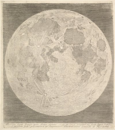 Pleine Lune, 1635 - Claude Mellan