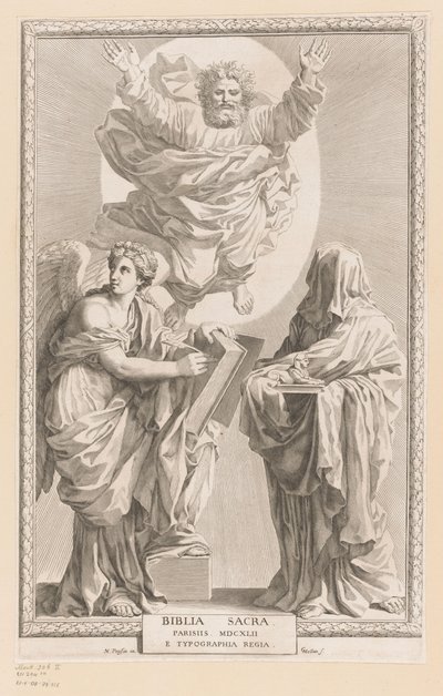 Dieu avec la personnification de l