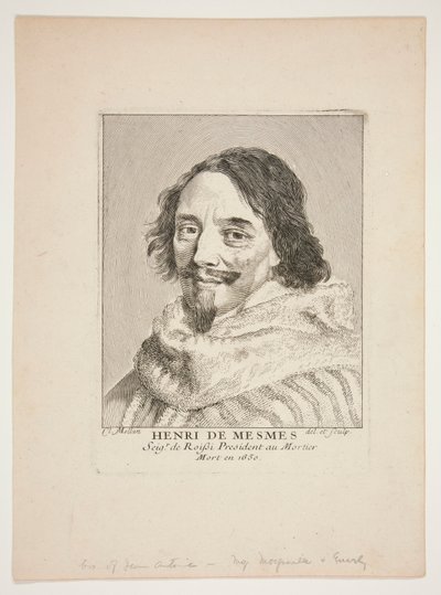 Henri de Mesmes - Claude Mellan