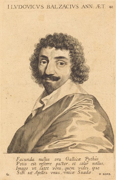 Jean-Louis Guez de Balzac - Claude Mellan