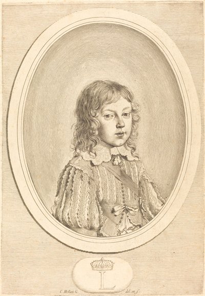 Louis XIV enfant - Claude Mellan